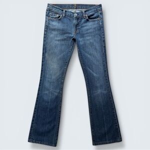 Vintage Y2K 7 For All Mankind Original 080 Low Rise Flare Bootcut Jeans 29